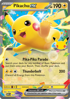 Pikachu EX
